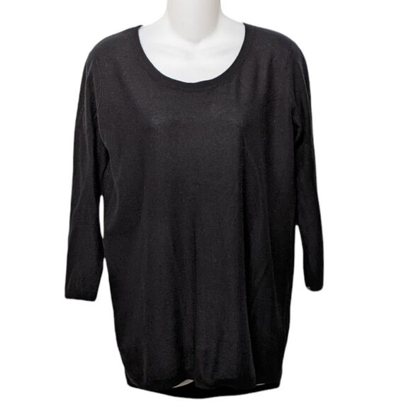 Aritzia T. BABATON Silk Cashmere Scoop Tie Back Sweater XS - Picture 2 of 8